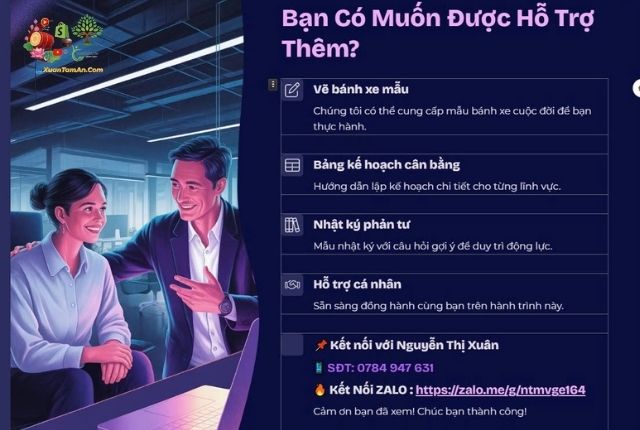 Quy Trình Cân Bằng Cuộc Sống - Giá Trị Cốt Lõi.